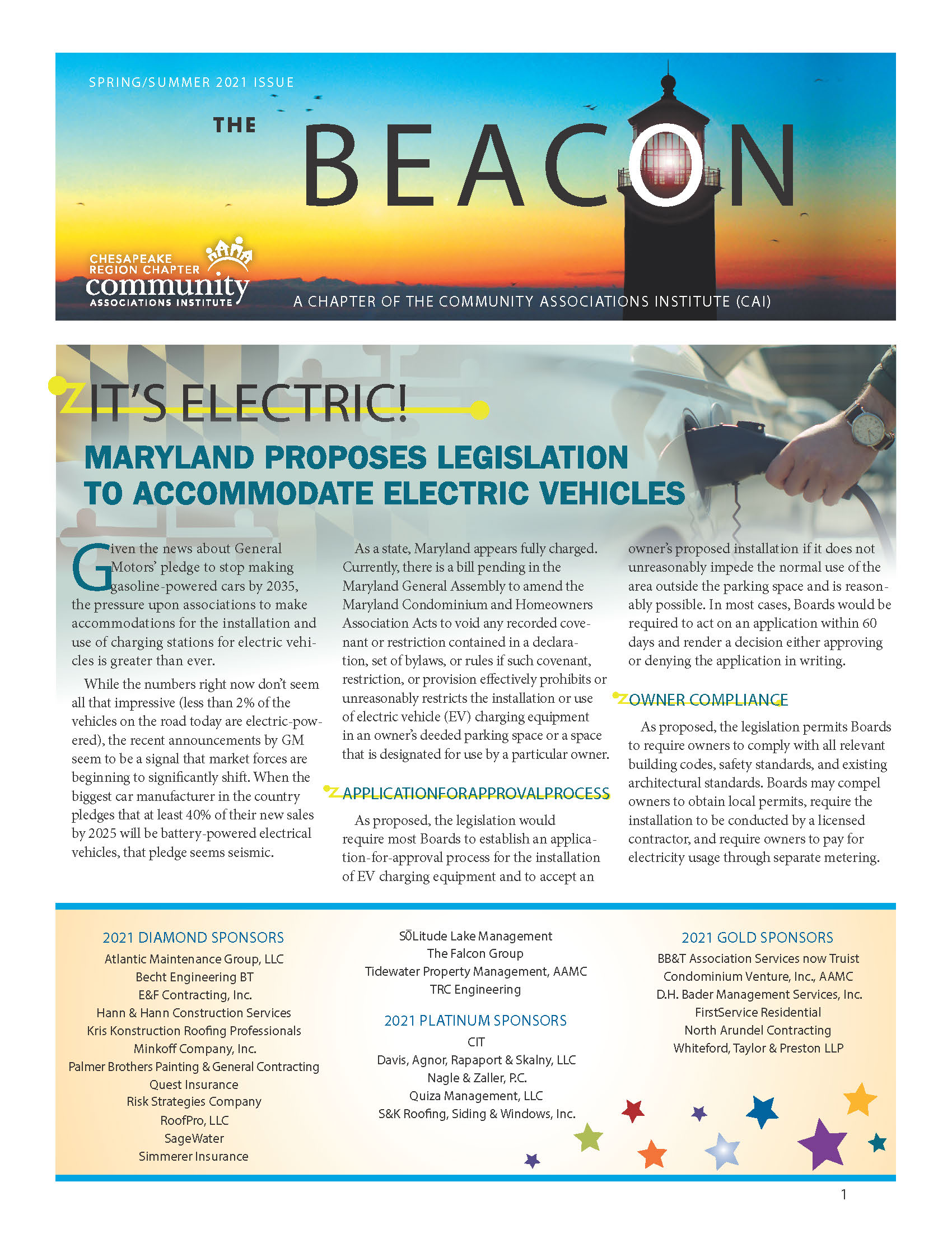 The Beacon The Chesapeake Chapter Of The Community Associations Institute